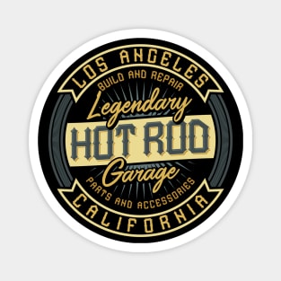 Legendary hot rod garage vintage Magnet